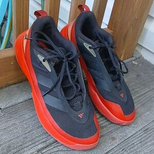 adidas Originals Black and Red Athletic Shoes